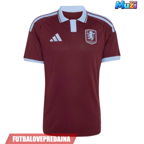 Lacne Muži Futbalové dres Aston Villa Nicolas Jackson #11 2026-27 Krátky Rukáv - Domáci